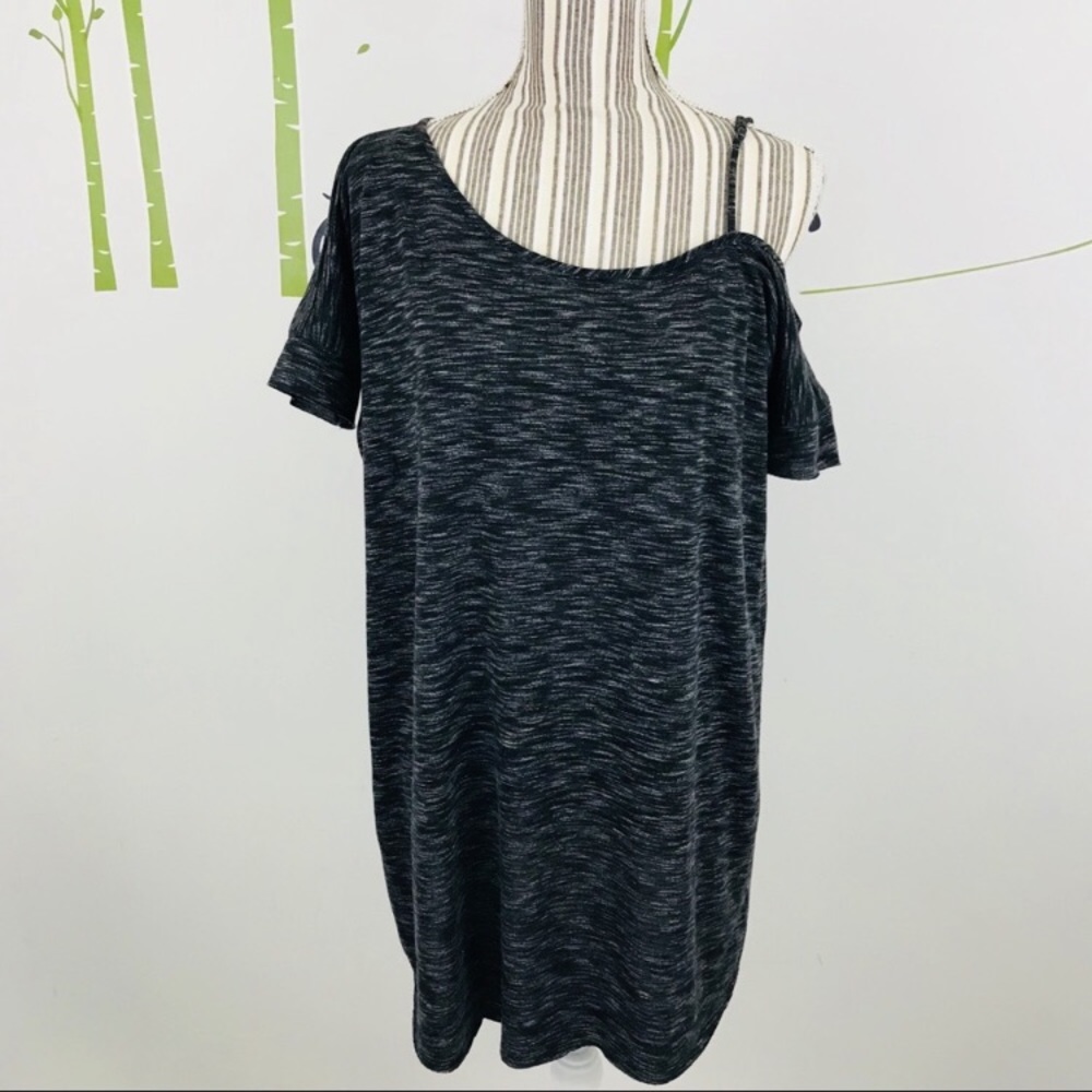 We the Free People Cold Shoulder Oversized Top